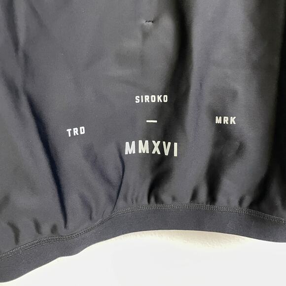 Siroko J1 Montoso Cycling Jacket Mens Size 2XL Black Red Outdoors Full Zip - Picture 8 of 9